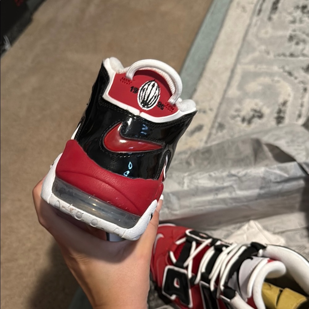 Nike Red and Black Air Sneakers - Picture 4 of 4
